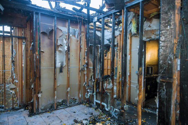 Professional Fire Damage Assessment technician working in Richmond, CA